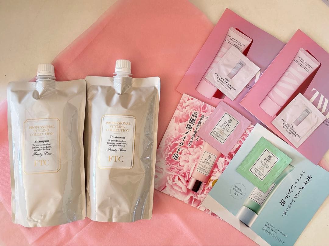 FTCプロフェッショナルスタイリングシャンプー&トリートメントレフィルおまけ付き