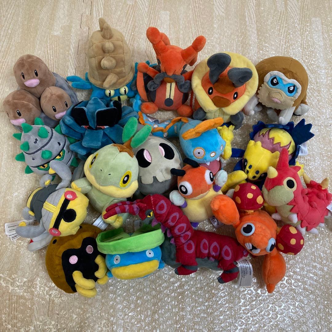 ポケモンfit ぬいぐるみ　まとめ売り　18体
