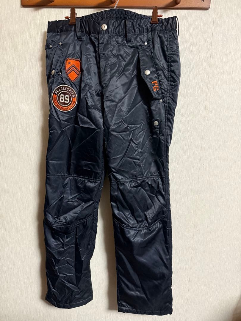 中古 美品 サイズ6 パーリーゲイツ ゴルフパンツ ワッペン ブラック パーリーゲイツ ゴルフパンツ サイズ6｜Yahoo!フリマ（旧PayPayフリマ）