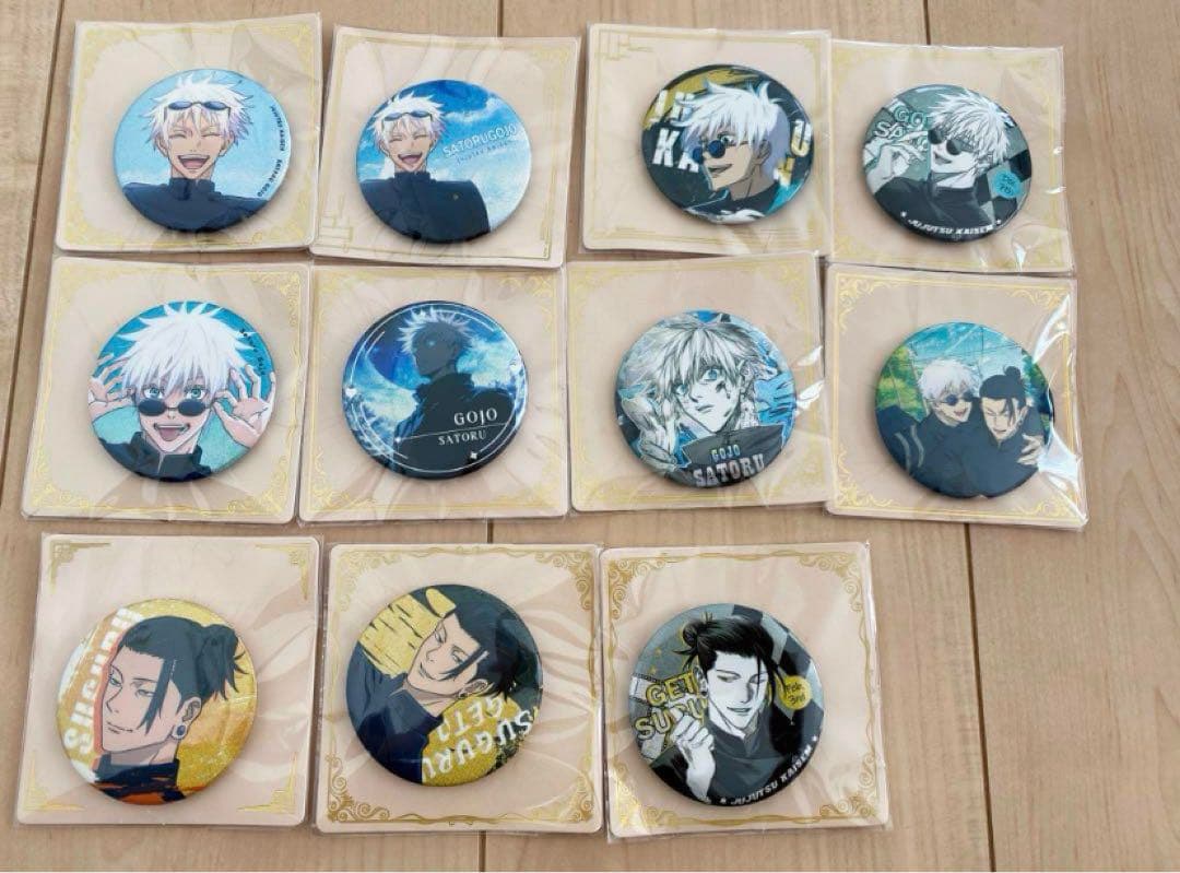 呪術廻戦 缶バッジ 五条 夏油 まとめ売り