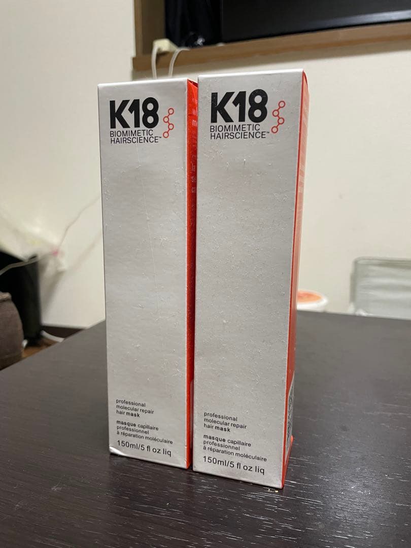 ※本日限定品※訳あり新品未使用　K18 ヘアマスク 150ml 2個セット