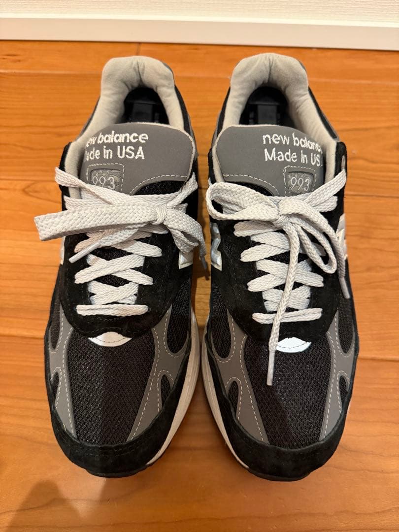 New Balance 993 Made in USA 黒/グレー