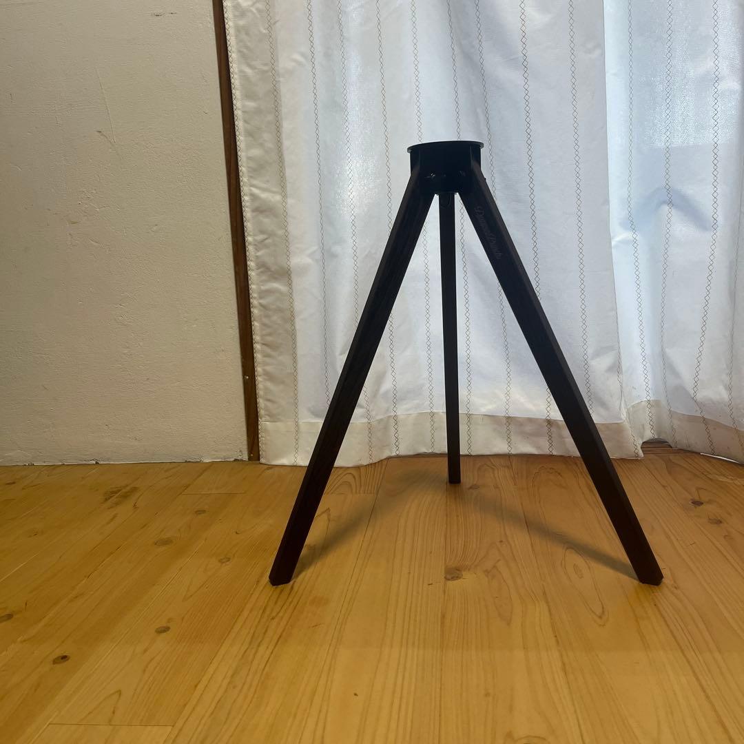 dapperpunch 木製三脚　黒檀 dapper punch 木製三脚 オーク 黒塗装仕上げ | 薪SHOP CHAMBERS