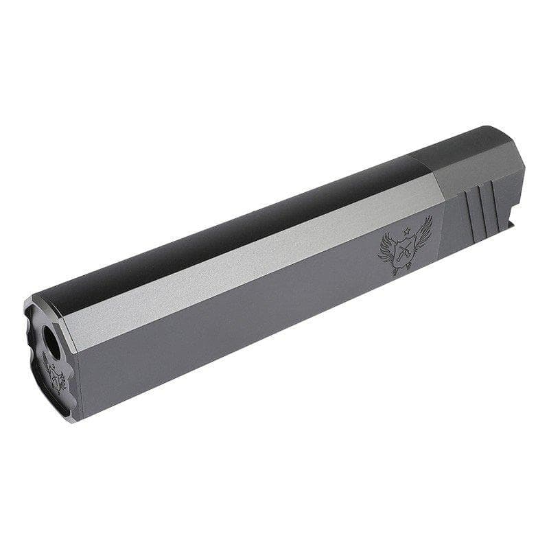 SilencerCo タイプ Osprey サプレッサー 8inch BK SAA SilencerCo Ospreyタイプサプレッサー 8inch (14mm逆ネジ) BK