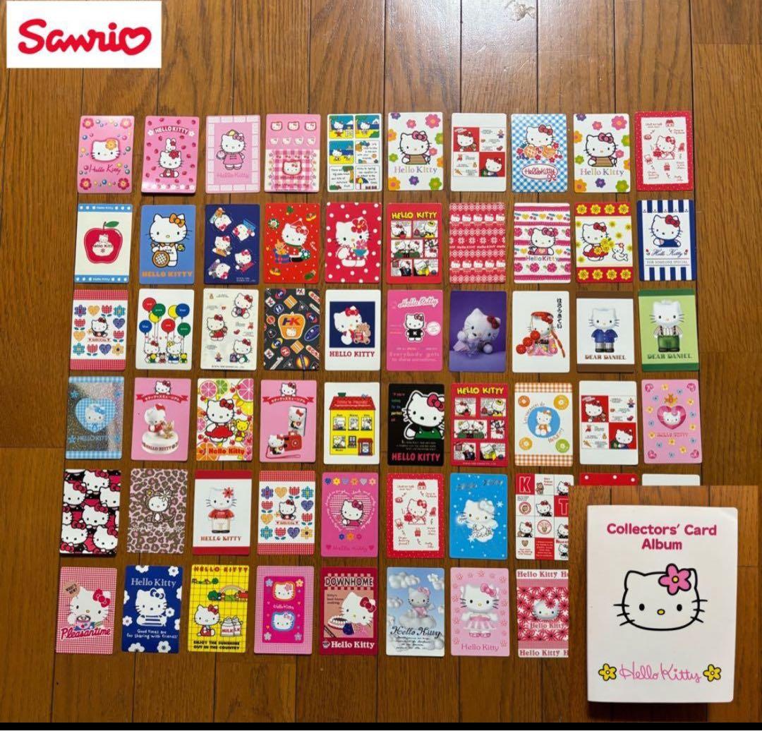d*9様 ハローキティ コレクターズカード 60枚 アルバム一冊 楽天市場】ハローキティ 90s コレクトミニアルバム nic_kt10-04_06