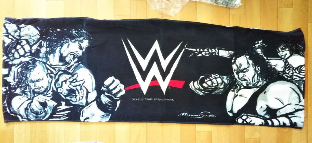WWE LIVE TOKYO 2019グッズ タオル 中邑真輔