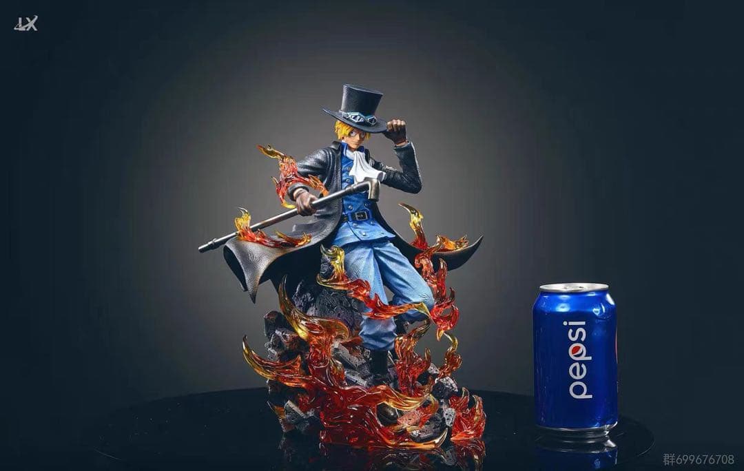 ONE PIECE ワンピース 革命軍 サボ ガレージキット フィギュア塗装済み