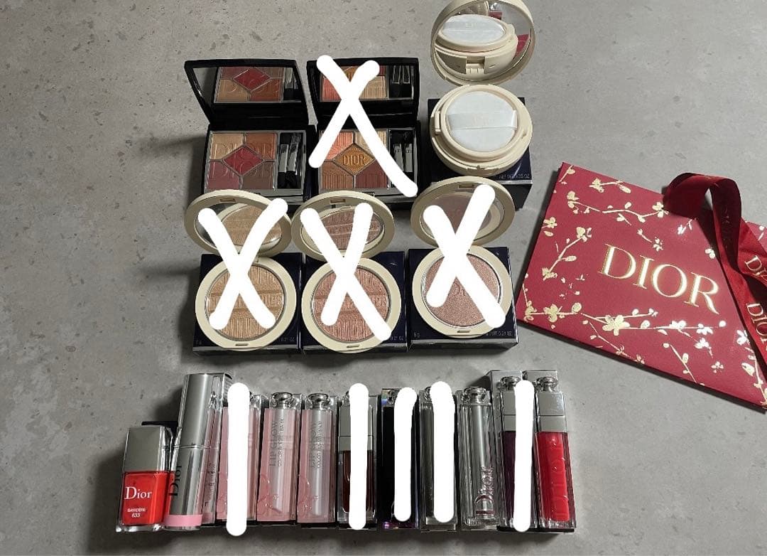 【Dior】アイシャドウ＆リップ他　まとめ売り8点 Y0364006_C036400743_E01_ZHC.