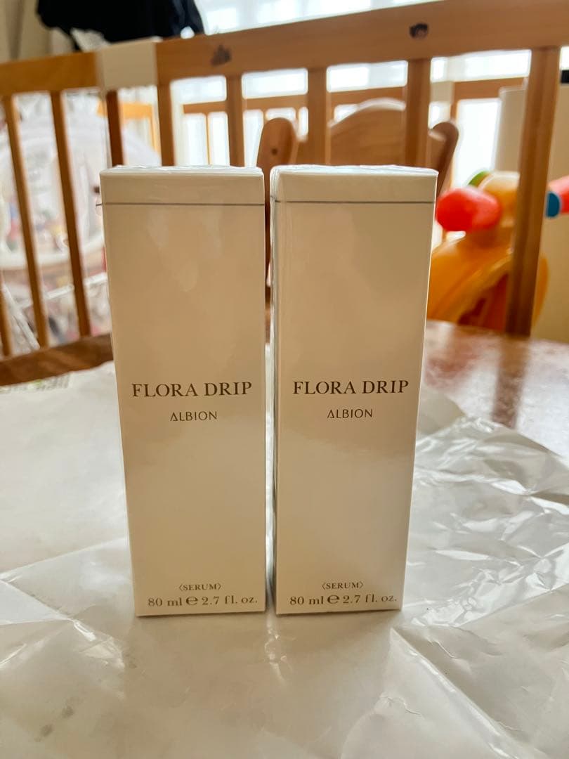 新品未開封　ALBION FLORA DRIP セラム 80ml