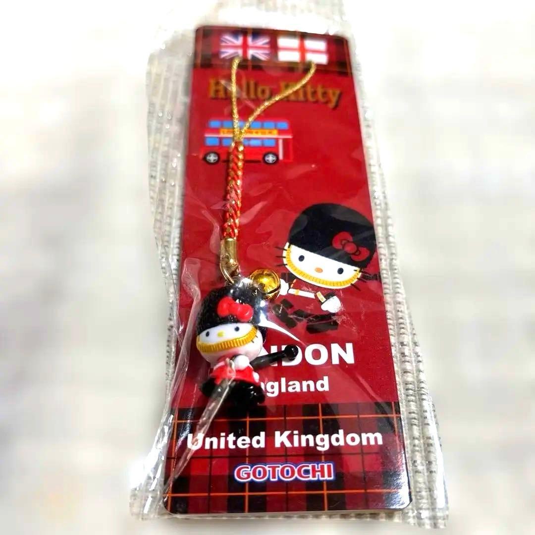 【超希少/未開封】ご当地キティ UKロンドン限定 2001年 根付け Y2K