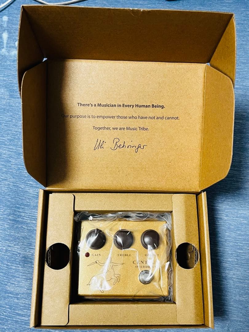 behringer CENTAUR OVERDRIVE 【初期型名称＆デザイン】 BEHRINGER CENTAUR OVERDRIVE 【旧商品名、旧絵柄の貴重品!】（新品