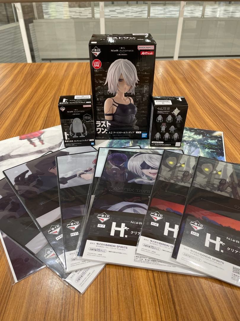 一番くじ NieR:Automata ラストワン賞 A2 おまけ１２個付き