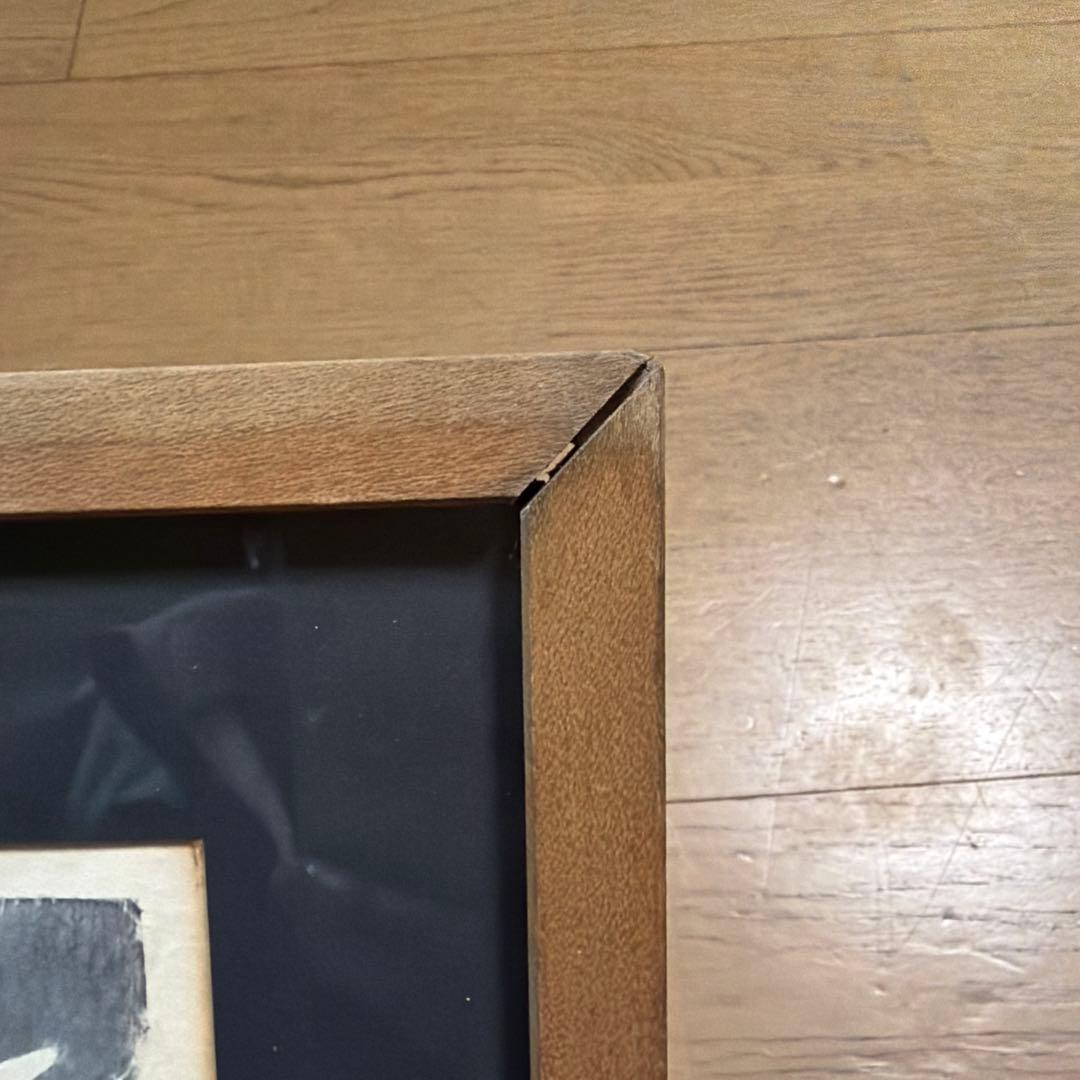 希少【1/200】秋山巌 直筆サイン入り木版画 1975年エディション1/200