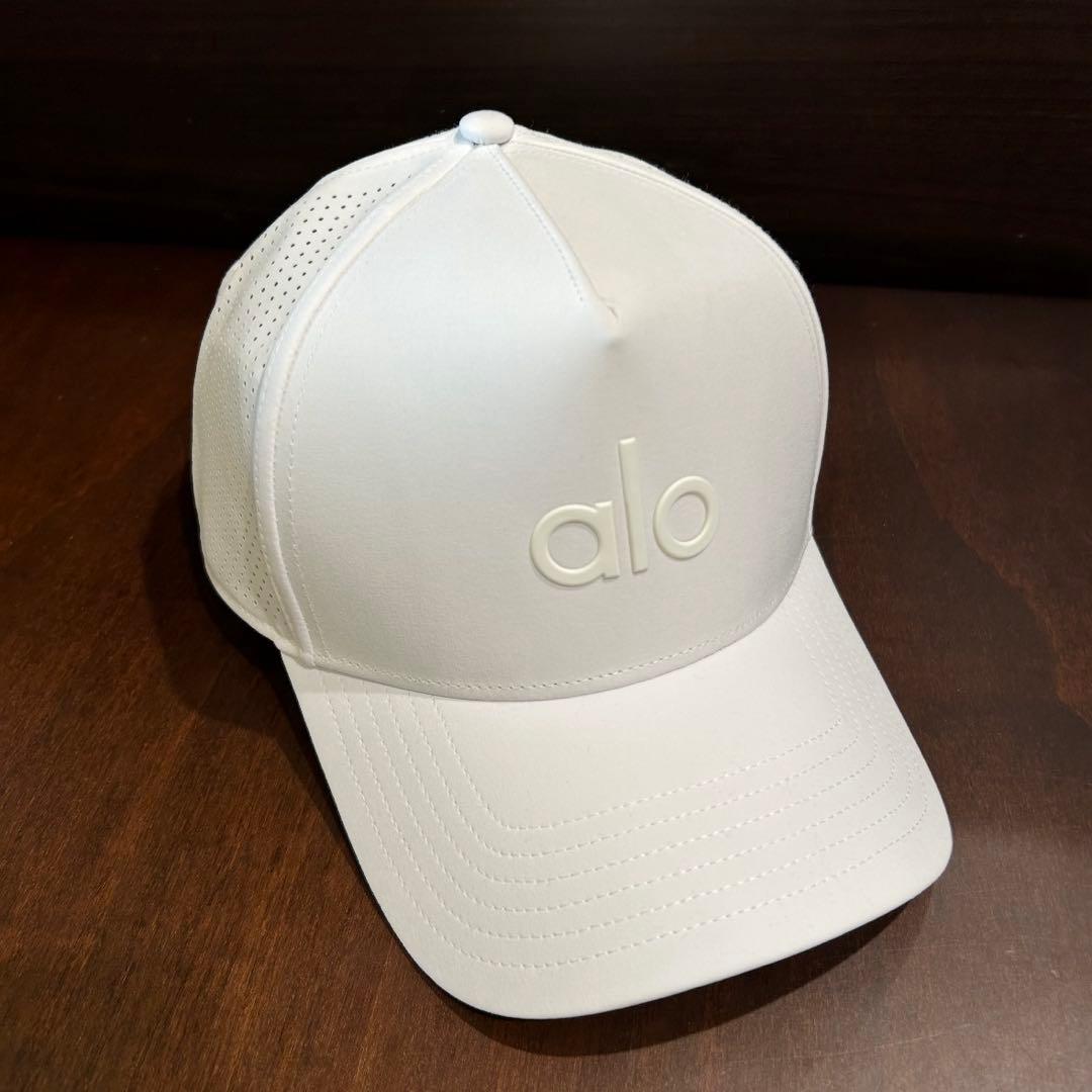 Alo キャップ　帽子　メッシュ