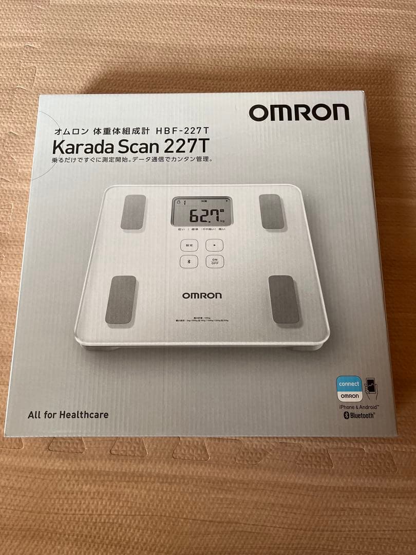 【新品未使用】オムロン体重体組成計 HBF-227T-SW 超お得な2個セット Amazon | オムロン 体重体組成計 HBF-227T-SW シャイニーホワイト