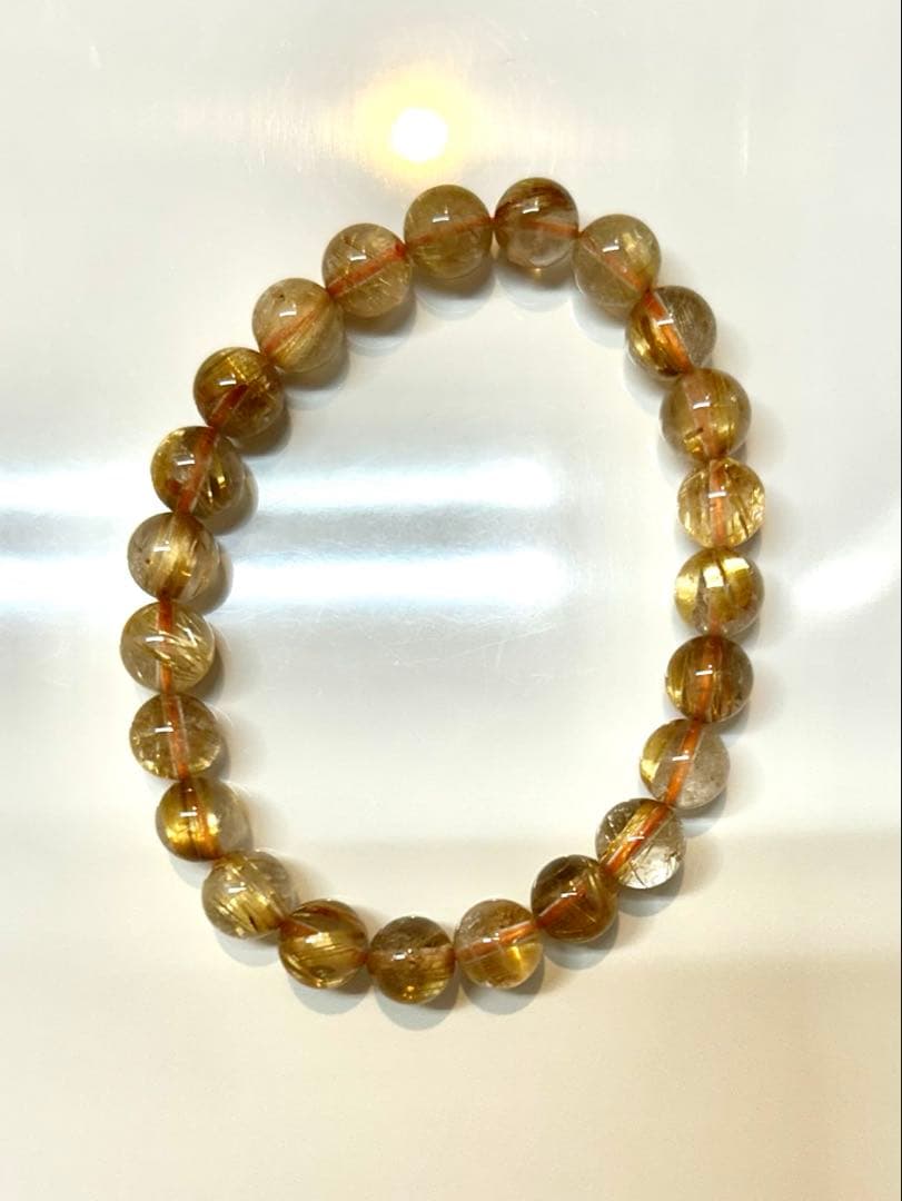 【ReZARDブレス】ヒカル/ルチル/ストーンマーケット ReZARDクォーツ】ルチルブレス