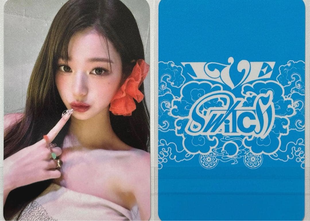 IVE SWITCH ウォニョン 公開放送 事前収録 サノク トレカ