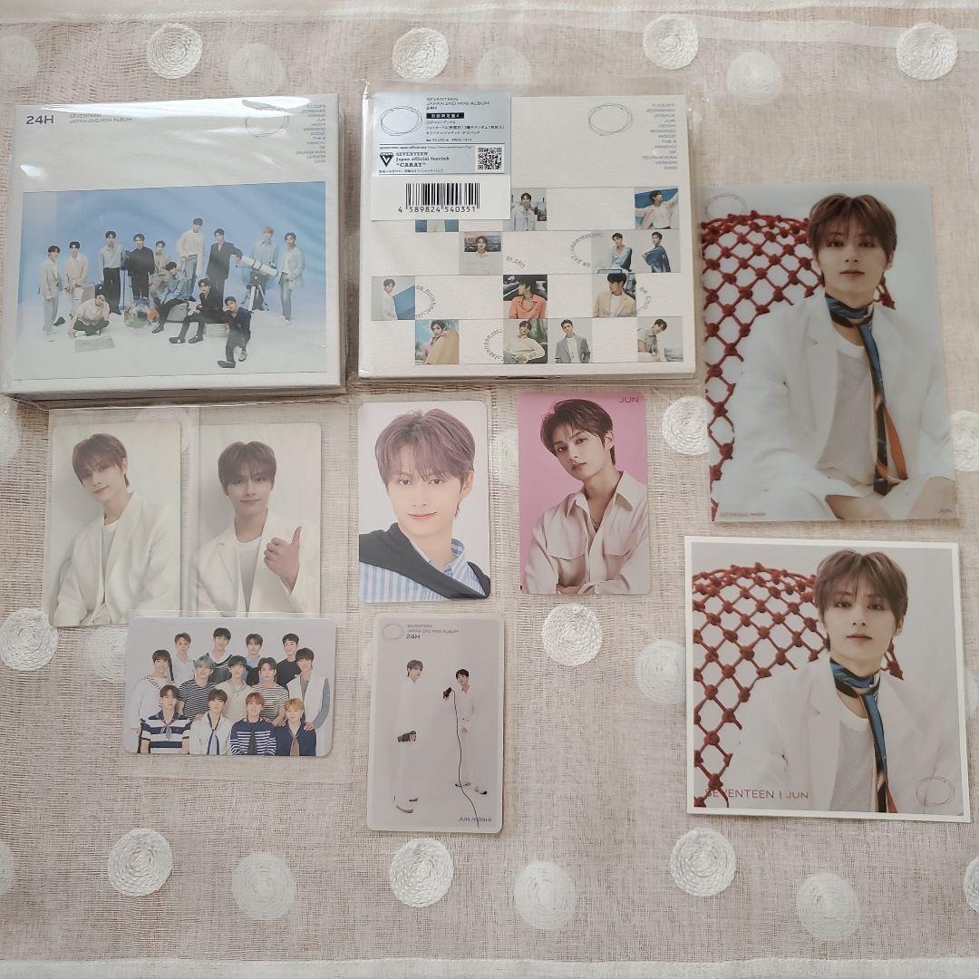 SEVENTEEN 24H セブチ CD トレカ等 SEVENTEEN JAPAN 2ND MINI ALBUM「24H」