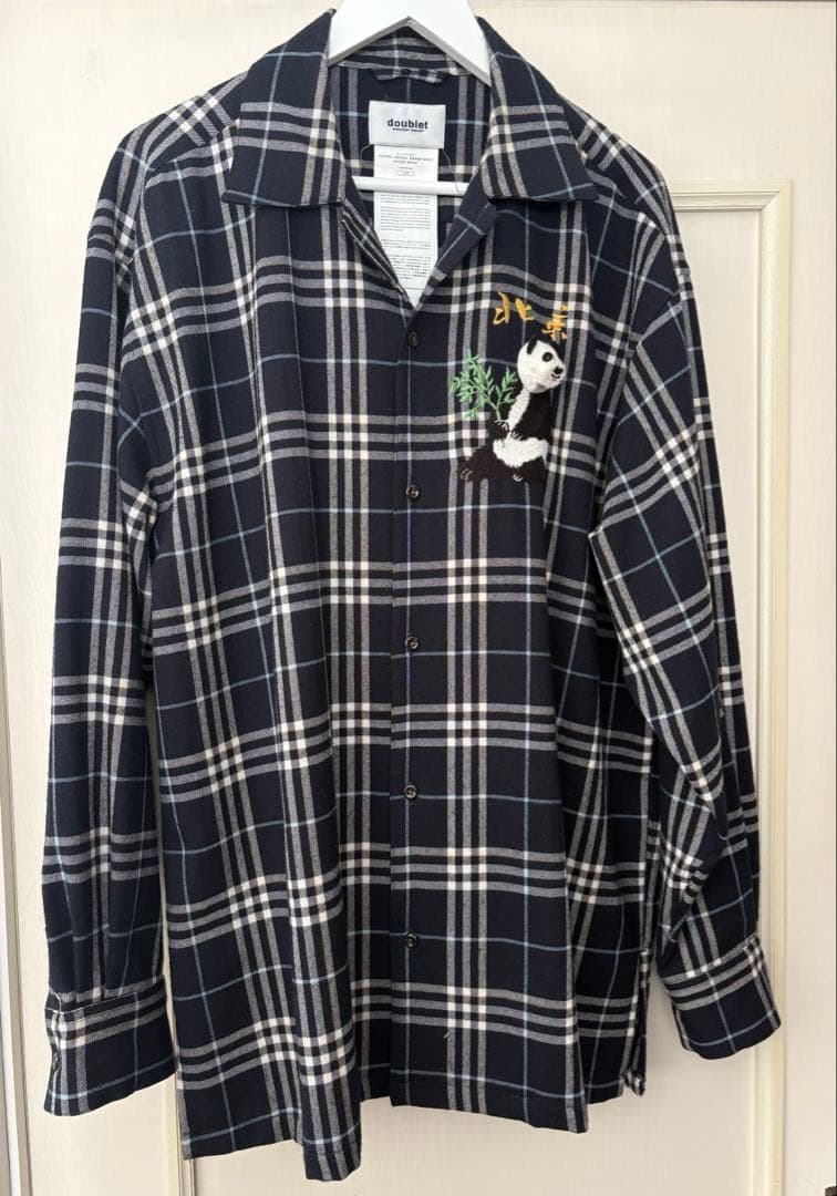 トップス 20AW PUPPET ANIMAL EMBROIDERY SHIRT