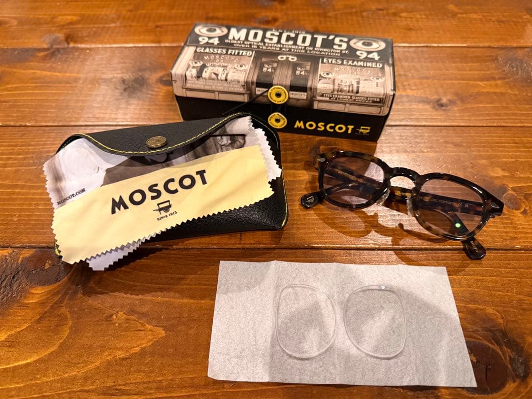 MOSCOT モスコット LEMTOSHクリアレンズ付き MOSCOT（モスコット） メガネ LEMTOSH レムトッシュ メンズ