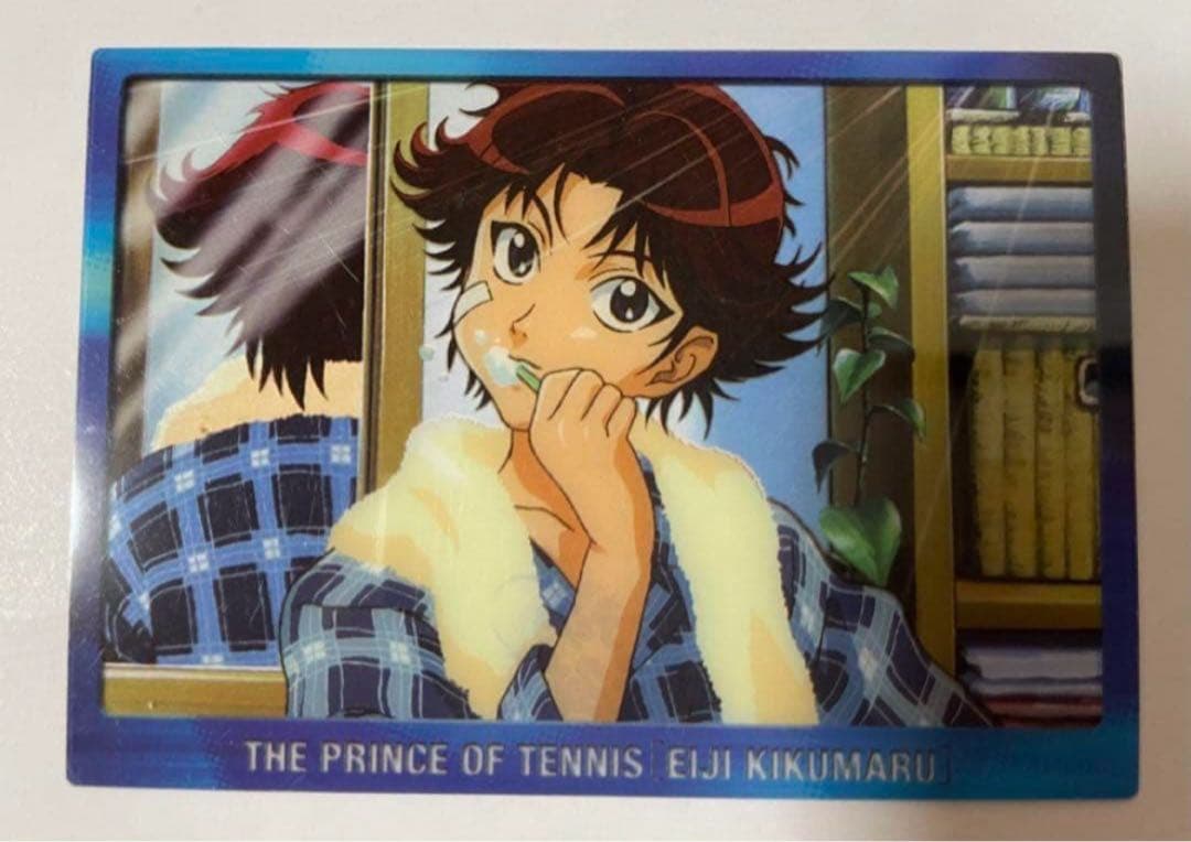 テニスの王子様　シャイニングクリアカード　菊丸英二　オフショット ④プライベート テニスの王子様 シャイニングクリアカード 菊丸英二