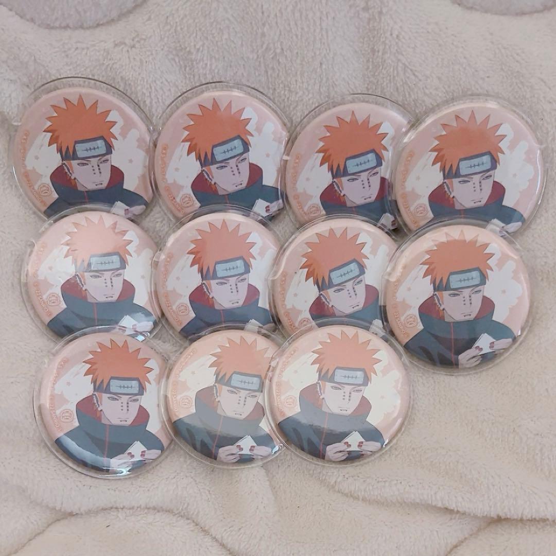 NARUTO×サンリオキャラクターズ 和紙風缶バッジ　暁ペイン