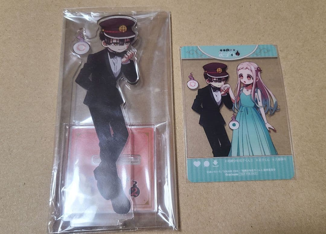 【地縛少年花子くん】花子くん　アクリルスタンド　クリアカード　Blu-ray特典 地縛少年花子くん】花子くん アクリルスタンド クリアカード Blu-ray