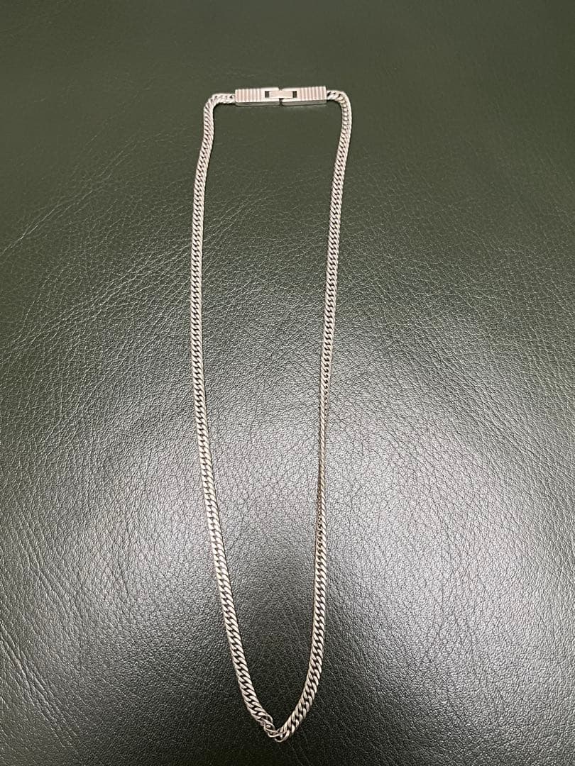 シルバー925 磁気入り 喜平 ネックレス チェーン　50cm 21g