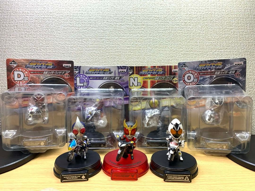 仮面ライダー フィギュアセット 7体