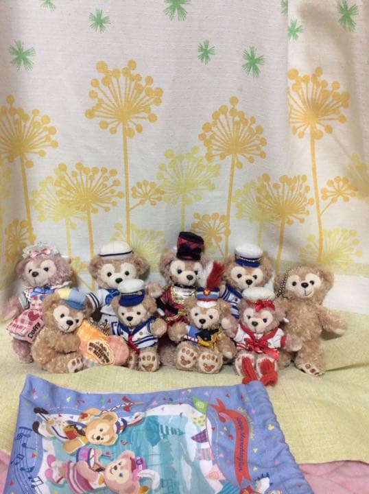 ダッフィー シェリーメイ ぬいぐるみバッジ