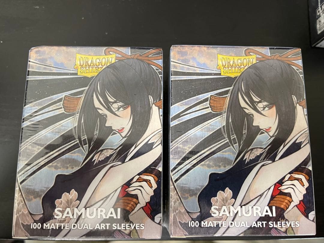 SAMURAI ドラゴンシールド　サムライ　スリーブ 100枚入り　二つ