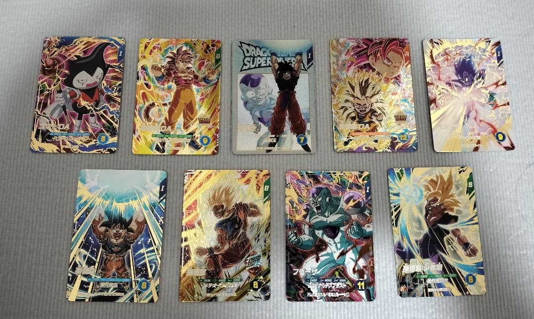 ドラゴンボールヒーローズ　ダイバーズ　カード　まとめ売り　9枚　gdr srなど 飛び込め！究極の激闘へ!!――史上最強のデジタルカードゲーム