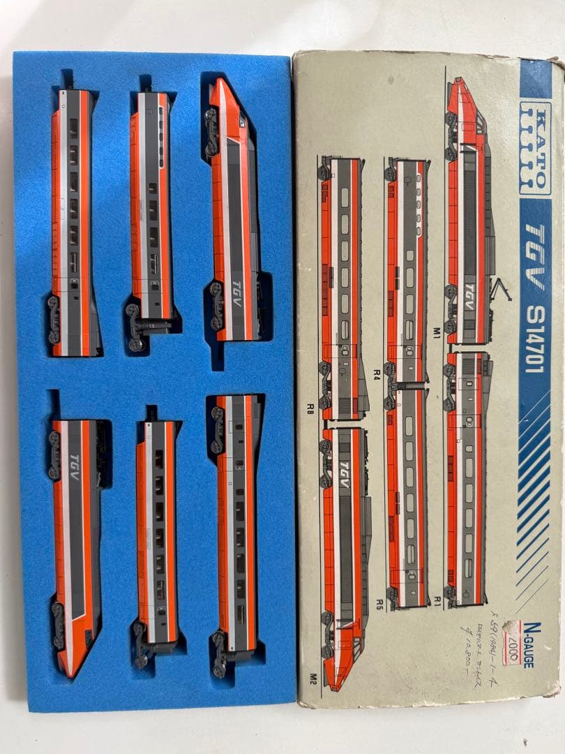 KATO S10701 フランス国鉄 TGV 6両基本セット