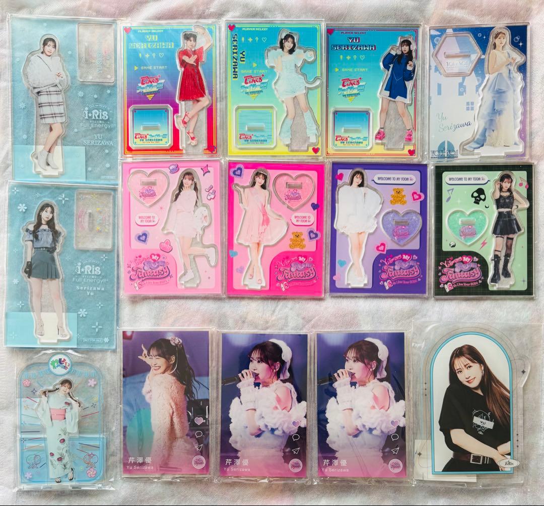 新品）i☆Ris 芹澤優 グッズセットまとめ売りB - メルカリ