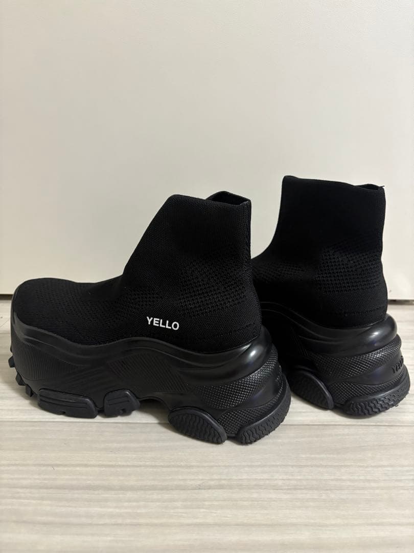 【最終価格】極美品　YELLO BLACK WHALE SHORT BOOTS