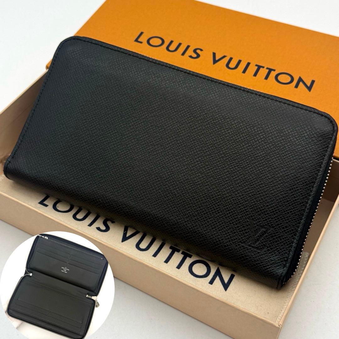 【極上美品】ルイヴィトン タイガ ポルトフォイユ ジッピーオーガナイザー 長財布