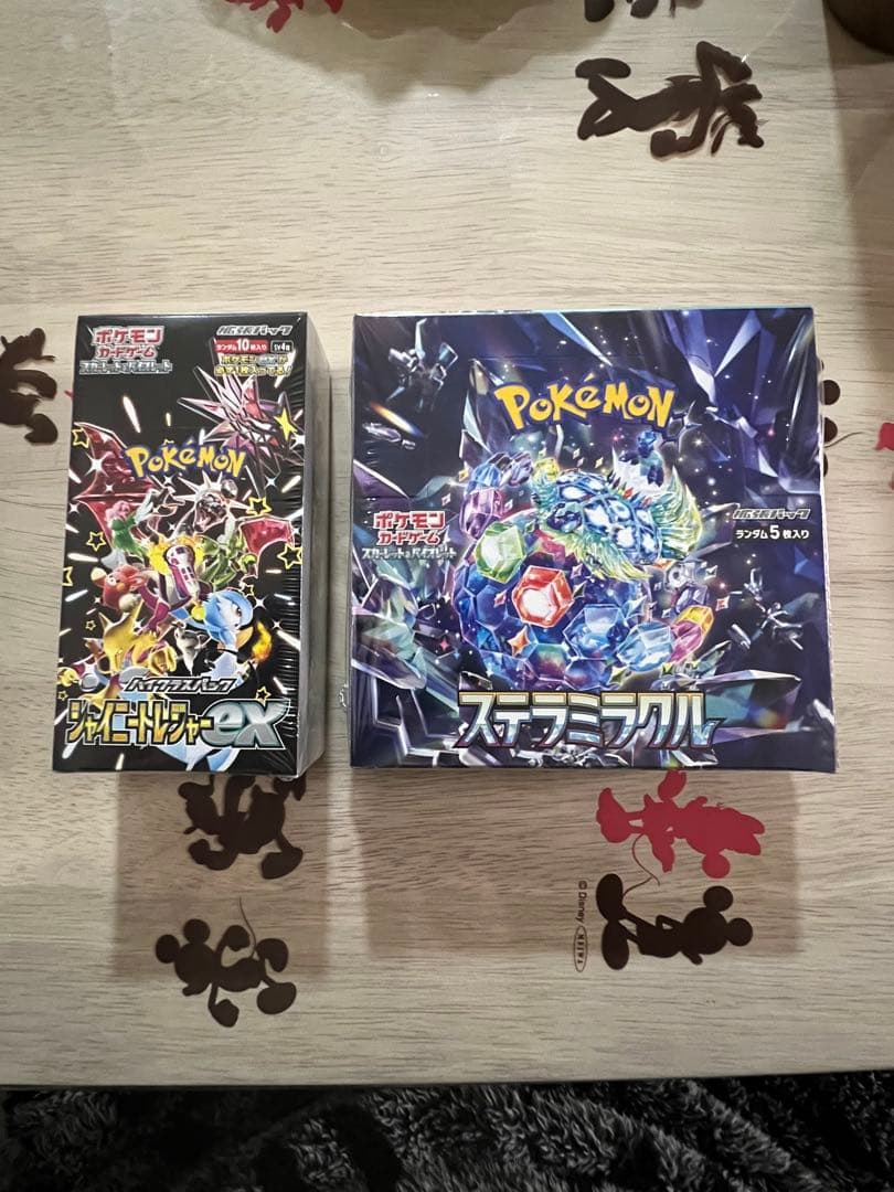 ポケモンカードゲーム シャイニートレジャーex、ステラミラクルboxシュリンク付 Pokemon（ポケモン） ステラミラクル BOX ポケカ 新品未開封シュリンク
