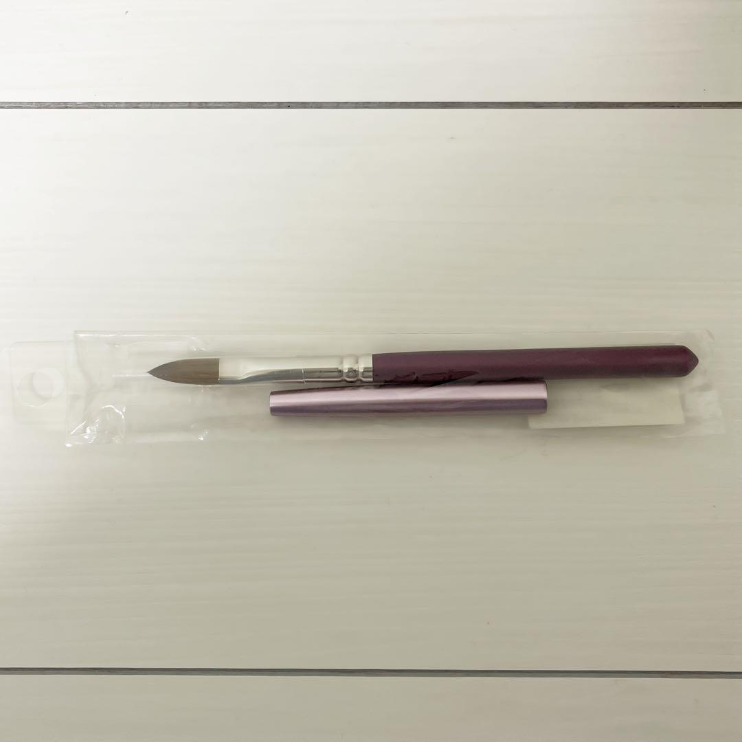 【新品未使用】Nail de Dance フラット筆　パープル