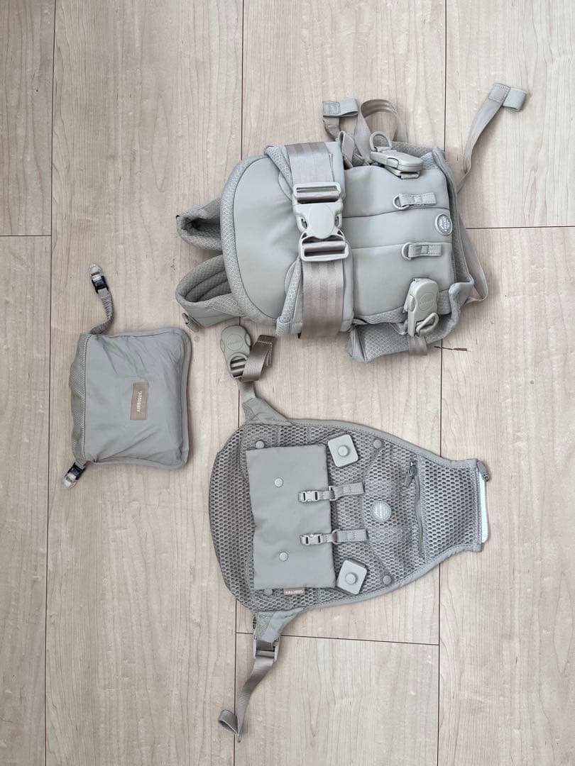 A.B.C AIRBUGGY BABY CARRIER 純正ケープ付き