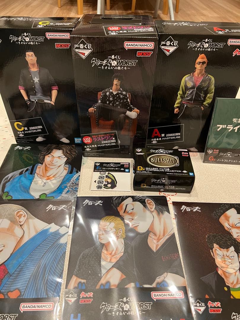 1番くじ　クローズ　ワースト　worst