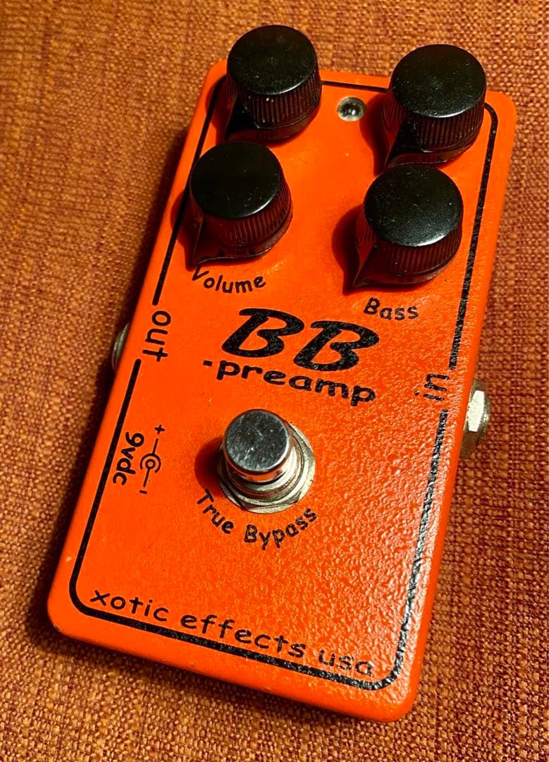 Xotic BBPreamp 初期生産平ネジ