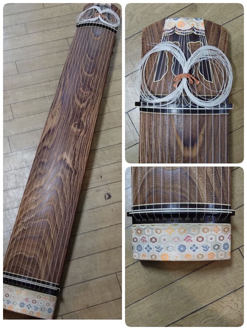 《値下げOK》琴 13弦 日本 伝統的 楽器 箏 和楽器　弦楽器