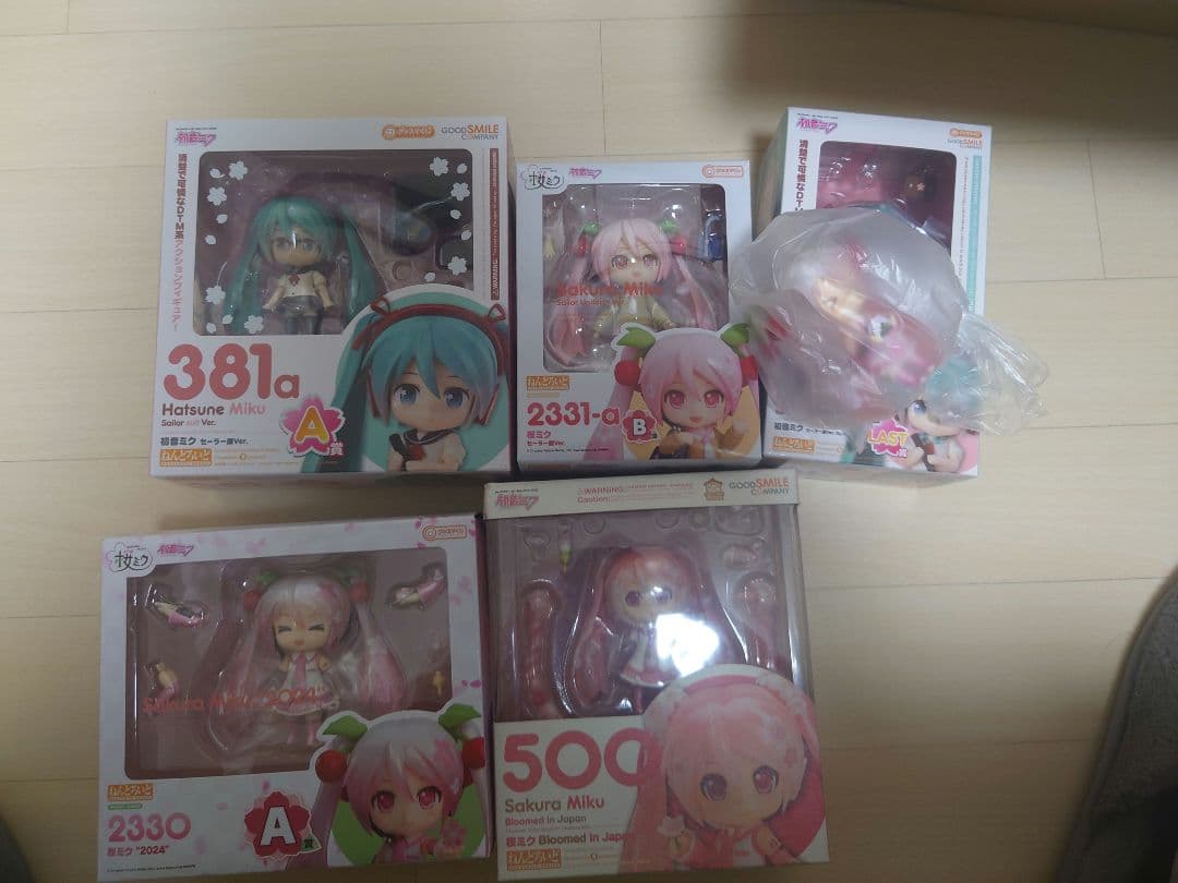 ねんどろいど　初音ミク　桜　まとめ売り