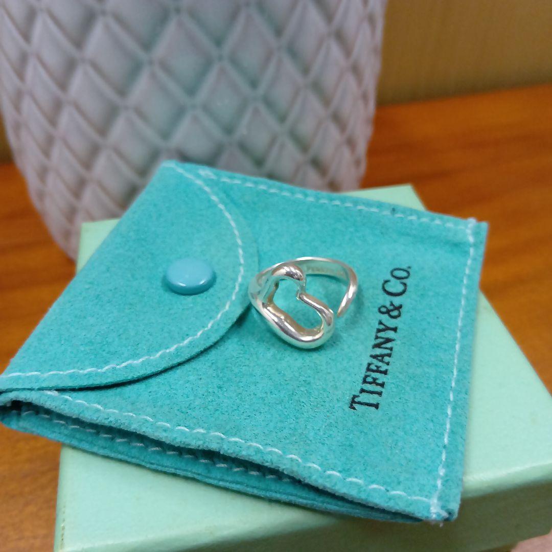 Tiffany & Co. ハート型シルバーリング9号 TIFFANY&Co.（ティファニー） 9号 リング・指輪 ラビングハート
