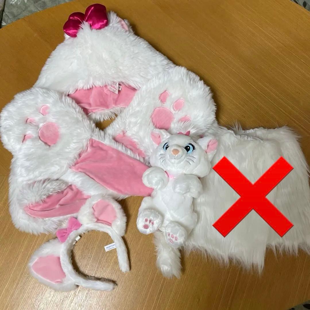 マリーちゃん　ファンキャップ　カチューシャ　ポシェット　3点セット ディズニー マリーちゃん ファンキャップ ショルダーバッグ セット