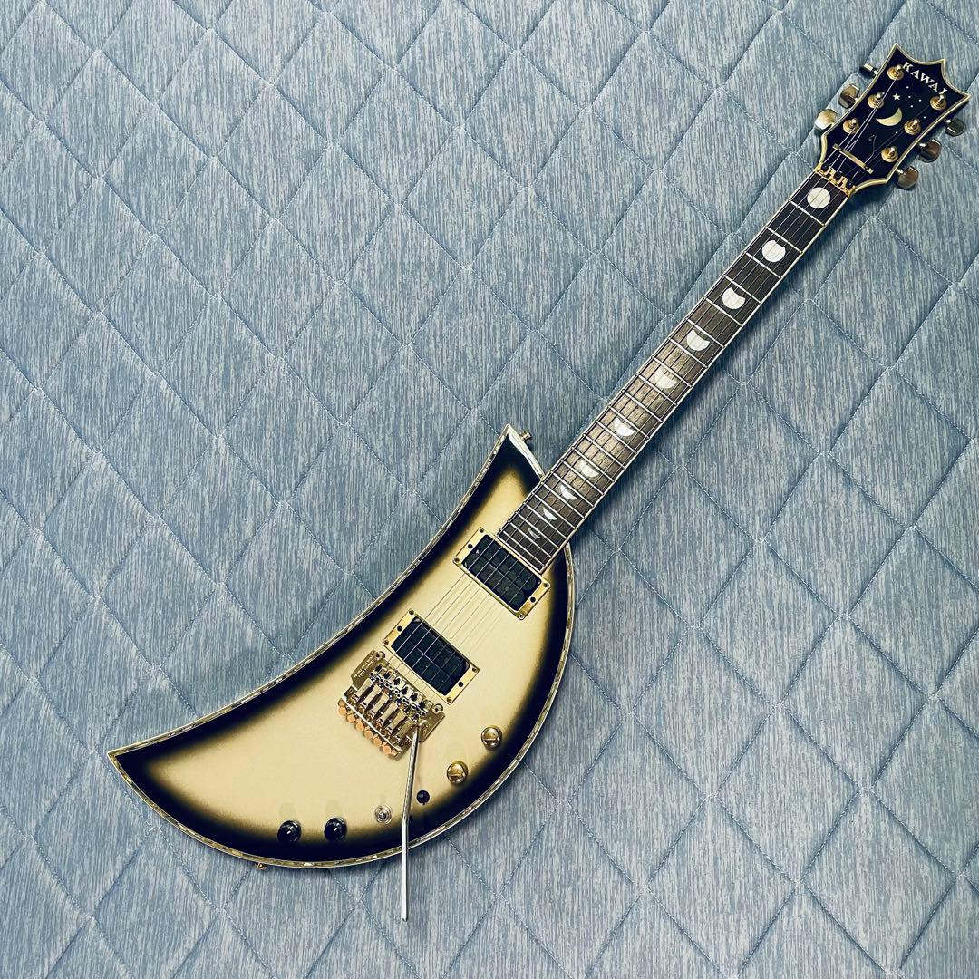 KAWAI Moon Sault ムーンサルト Floyd Rose 搭載 A review of the rare Floyd Rose-equipped KAWAI Moonsault, a