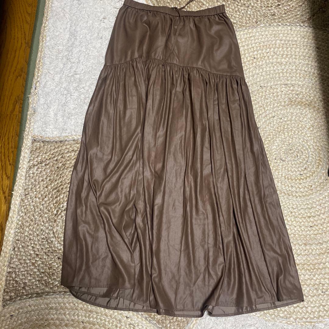 kum931さま専用）Whim Gazette ロングスカート Whim Gazette(ウィム ガゼット)｜ジャージーIラインロングスカート