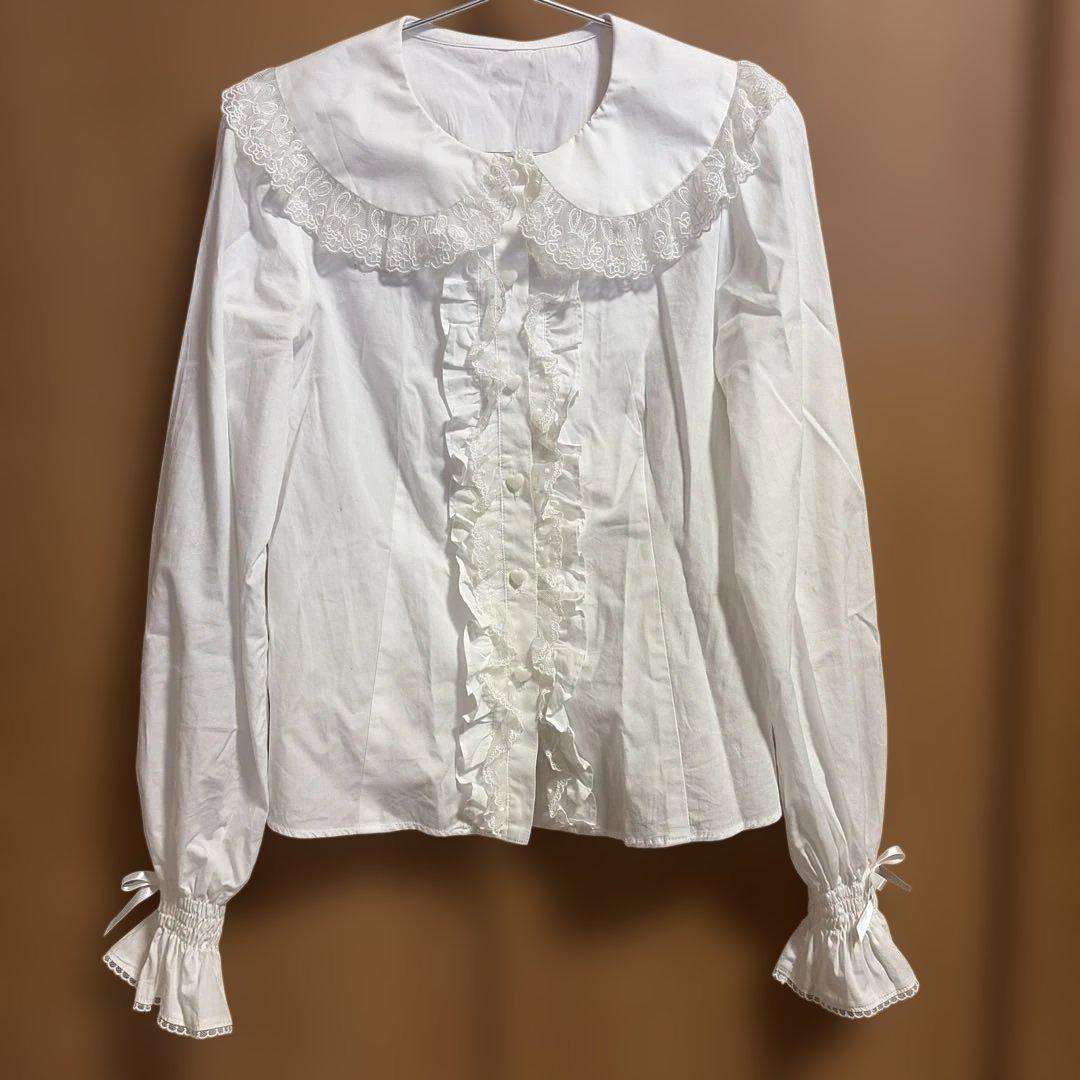 Angelic Pretty リリカルバニーレースブラウス ホワイト