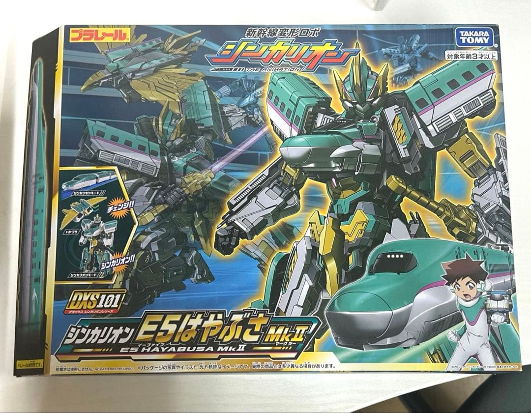 タカラトミー 新幹線変形ロボ シンカリオンDXS101 シンカリオンE5はやぶさ