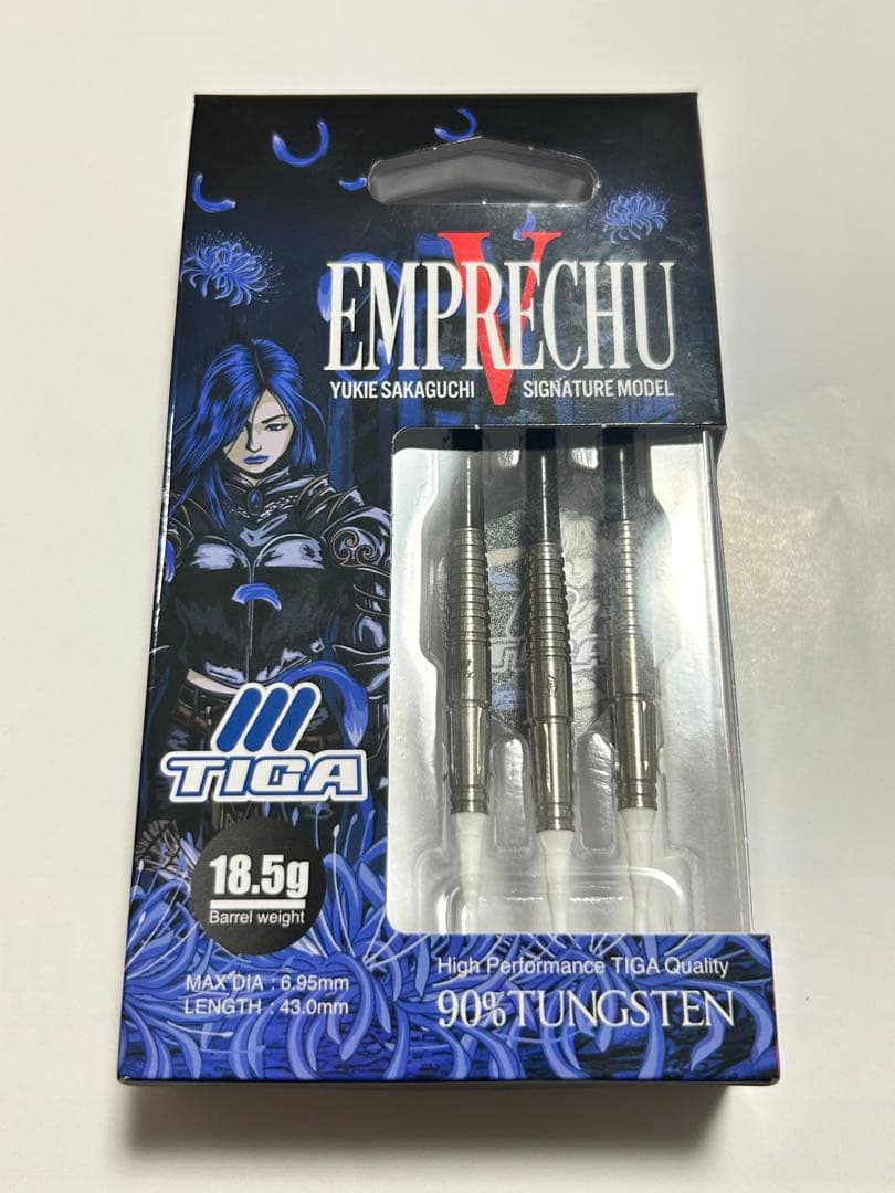 新品 TIGA ティガ エンプレチュ5 坂口優希恵選手　その他フライト付き